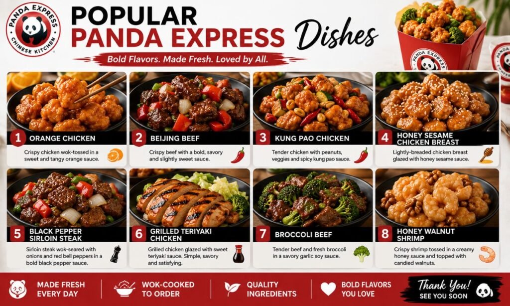 Popular Panda Express Dishes